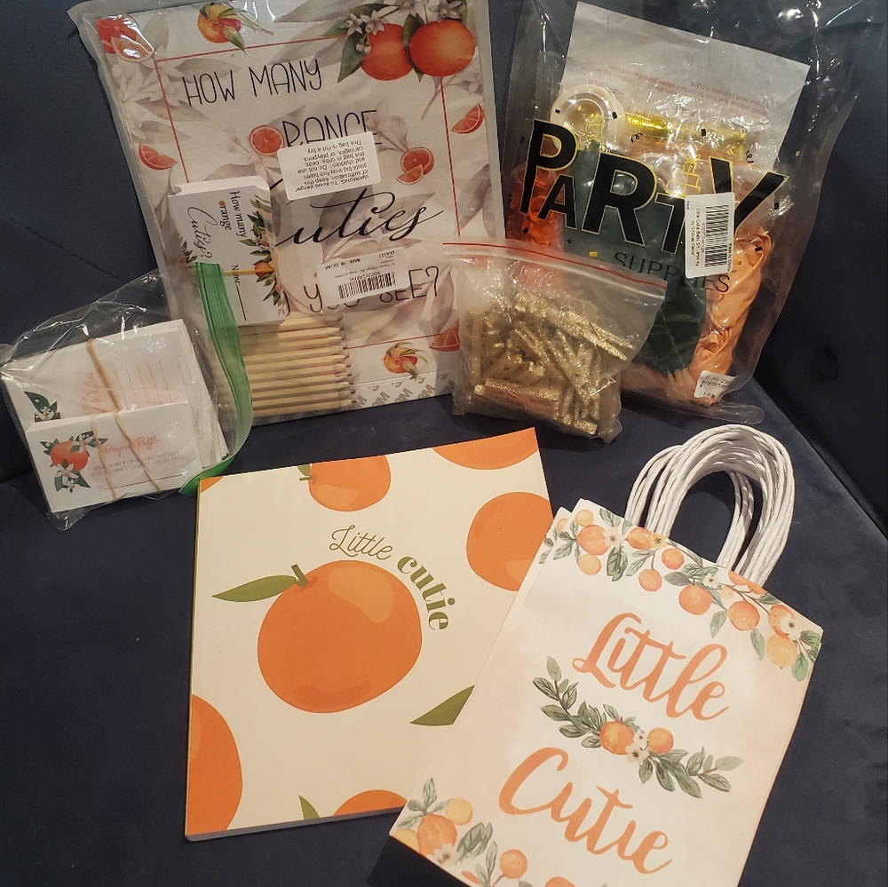 Little Cutie Baby Shower Party Suplies